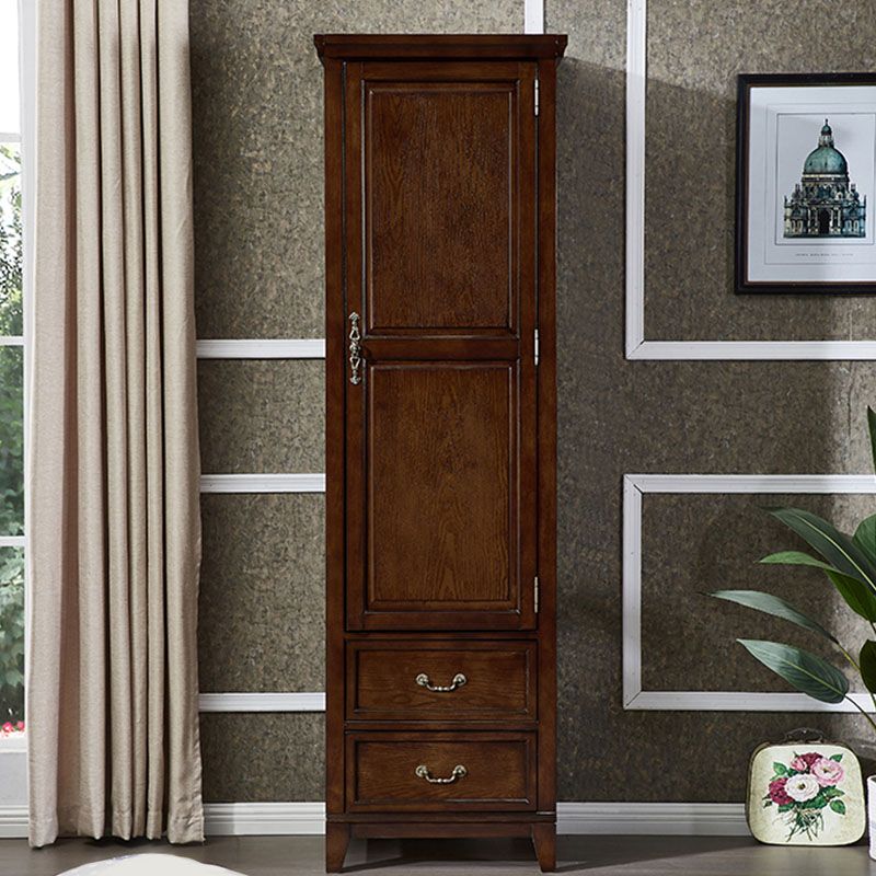 French Country Style Wardrobe Armoire Wooden Wardrobe for Bedroom