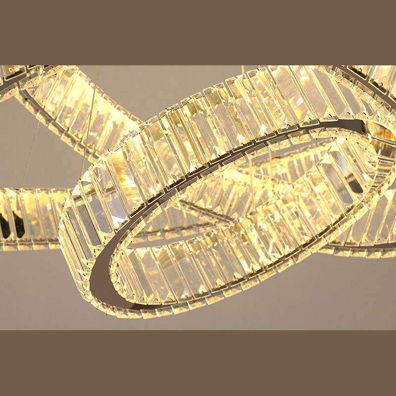 Lumo rotondo moderno a ciondolo moderno dimmerabile per soggiorno sala da pranzo