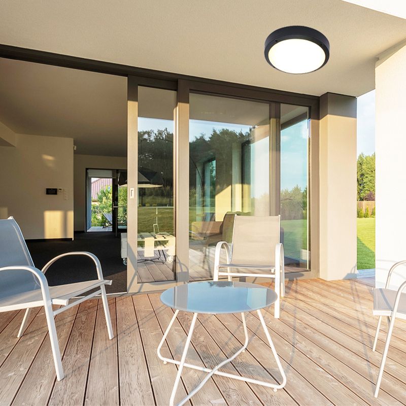 Plafondlamp in moderne stijl, waterdichte LED-inbouwlamp voor gang, balkon, binnenplaats