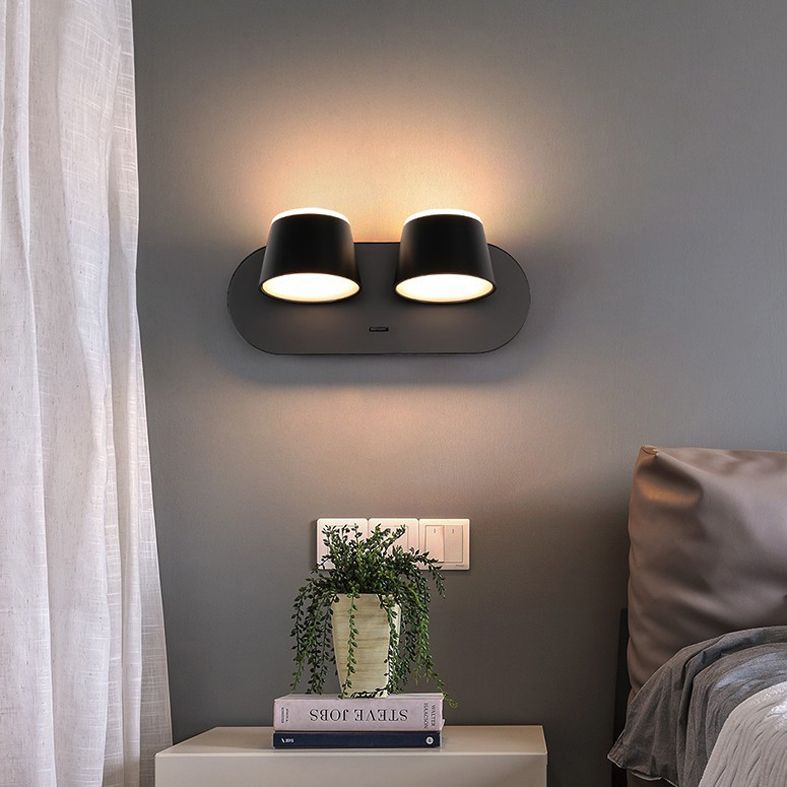 Moderne verstellbare Wandleuchten rotatierbarer LED -Lichtraum Innenleuchtung