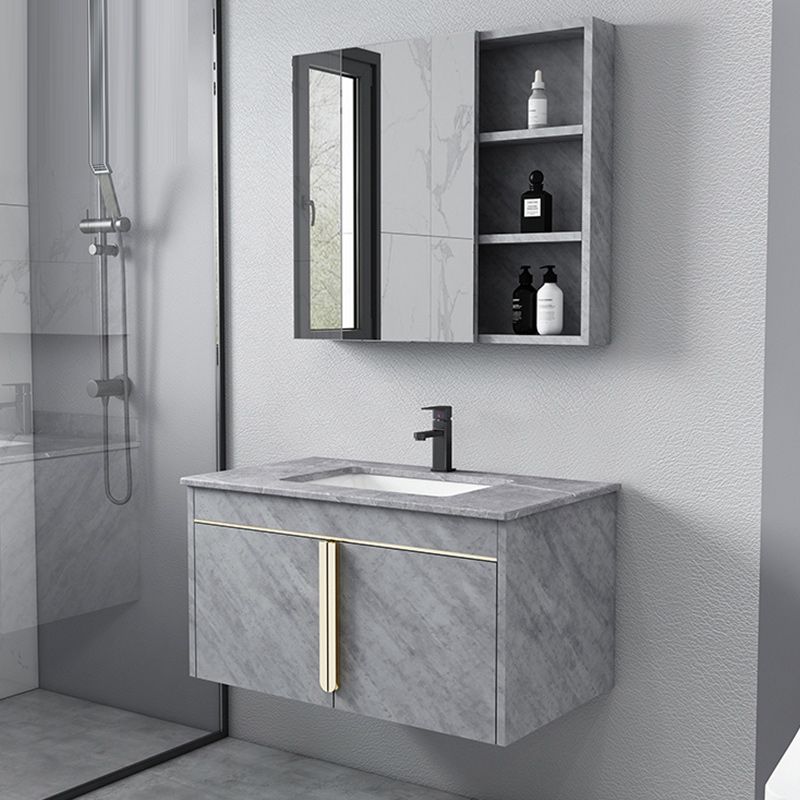 Contemporary Sink Cabinet Mirror Cabinet Vanity Cabinet for Bathroom