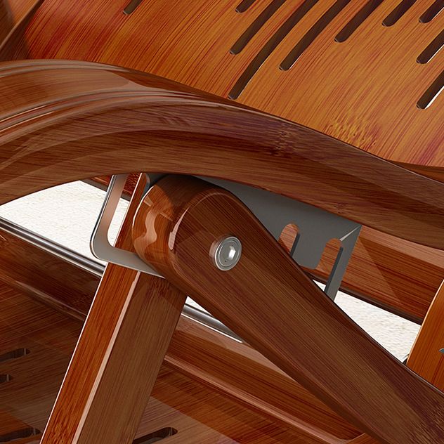 Modern Glider Chair Solid Wood Rocking Chair for Living Room