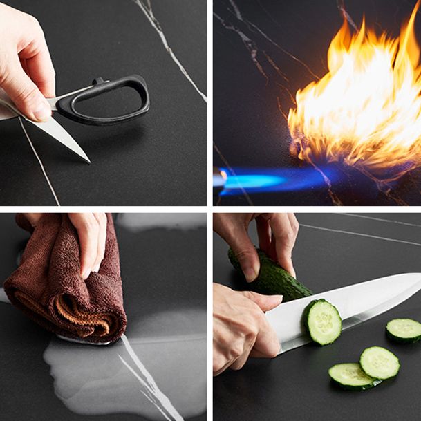 Modern Style Sintered Stone Dining Table Set 1/4/5/7/9 Pieces Dining Set for Home Use