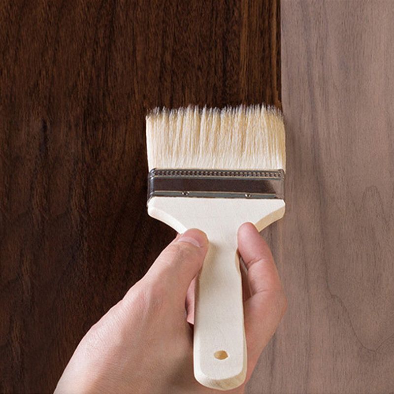 Contemporary 1/2/5/7 Pieces Furniture Rectangle Solid Wood Dining Table Set in Brown