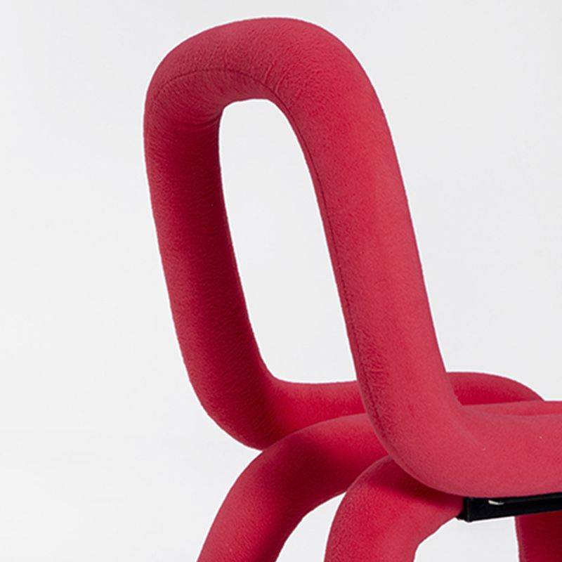 Contemporary Style Side Chair Open Back Dining Chair for Indoor