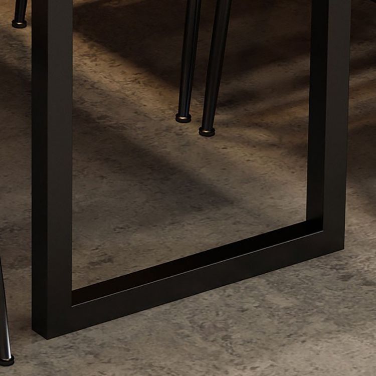 Industrial 1/2/5 Pieces Dining Room Set Solid Wood Top Dining Table Set