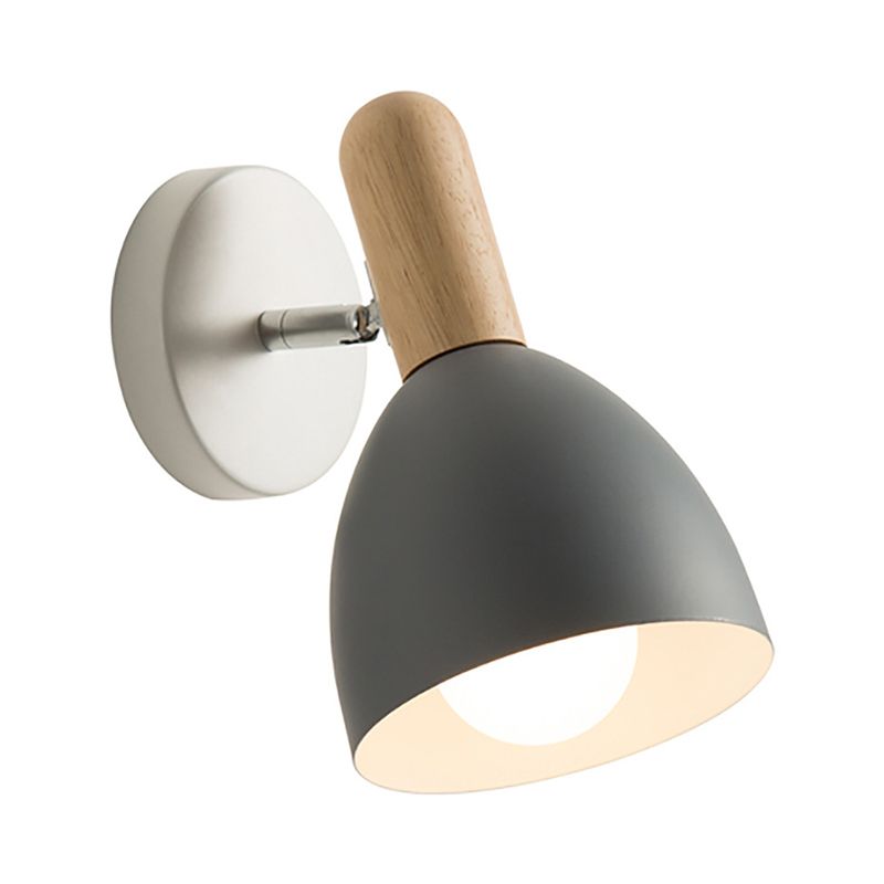 Wall Sconce Lighting Flared Modern Style Metal 1 Head Wall Mounted Light Fixture