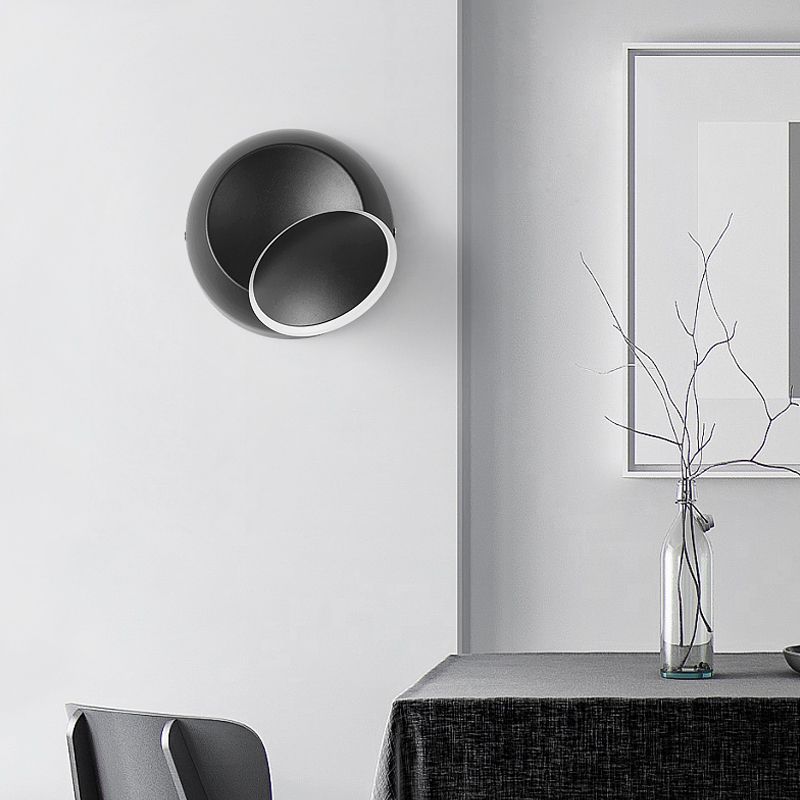 LED Sconce Light Fixture Rotatable Simplicity Flush Mount Wall Sconce for Bedroom