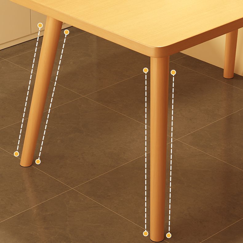 Modern Table Tripod Base Dining Table for Kitchen Dining Room