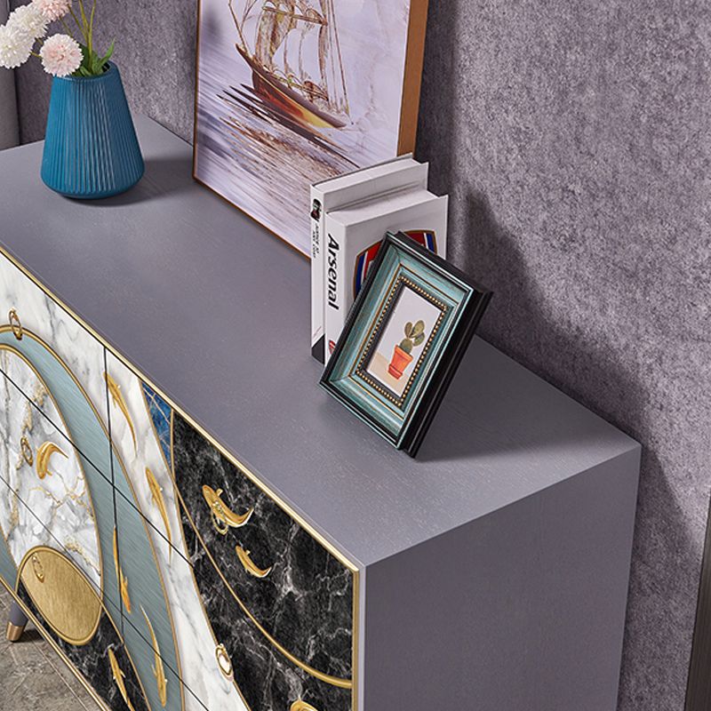 15.6-inch W Storage Chest Classic Glam Storage Chest Dresser