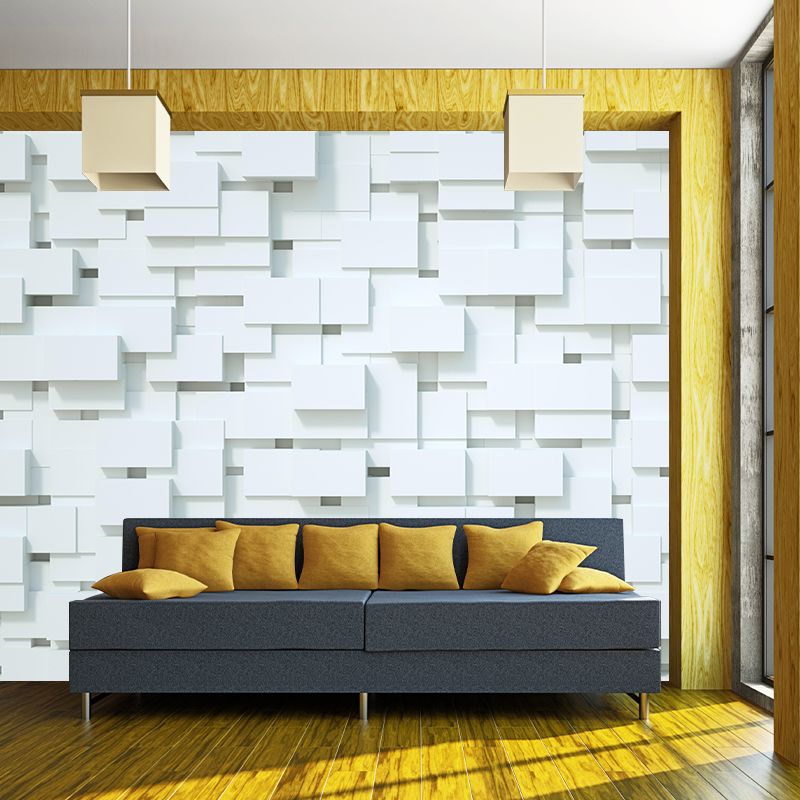 Illustration Geometric 3D Illusion Mural Eco-friendly Wallpaper for Wall Decor