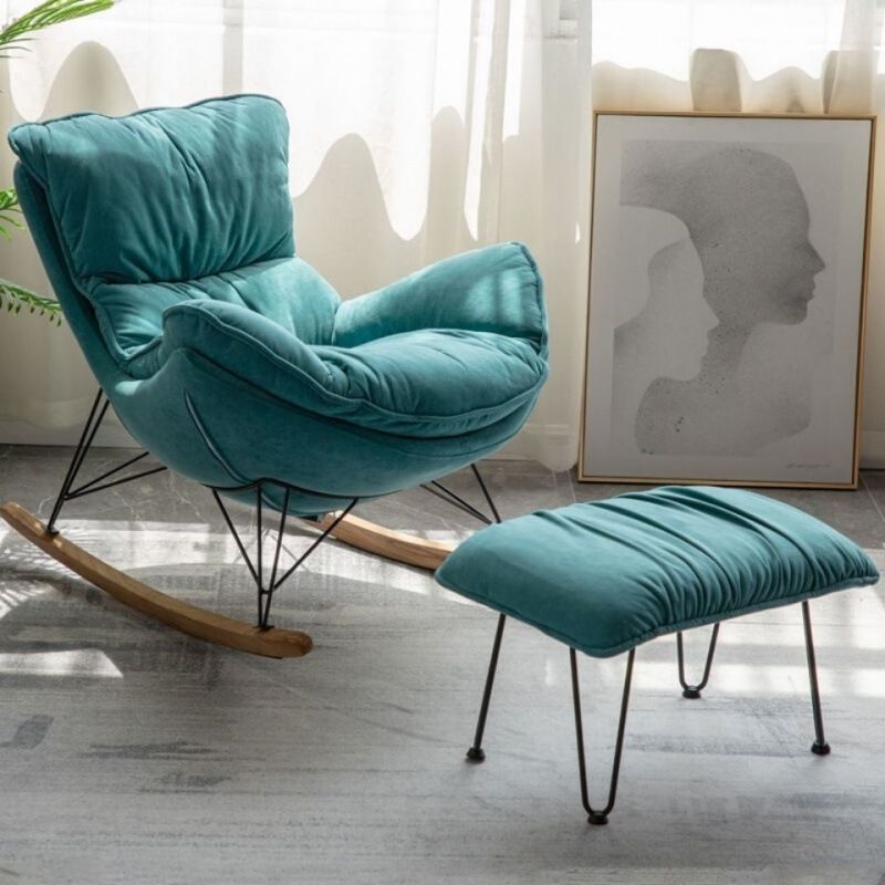 Modern Style Rocking Chair Indoor Sofa Rocking Chair for Living Room