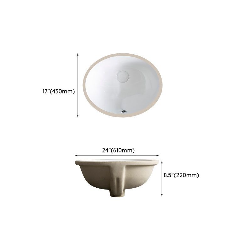 Rectangular and Oval Vessel Sink with No Craftsmanship Basin Sink(Not Including Faucet)