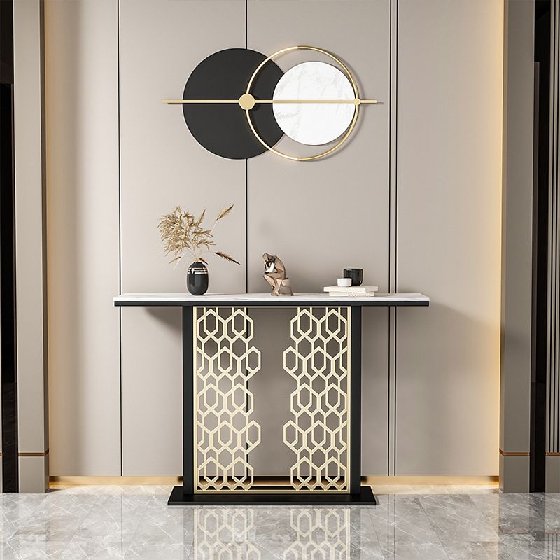 Contemporary Console Accent Table Scratch Resistant Console Sofa Table