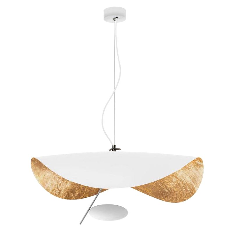 Dinning Room LED Suspension Pendant Simple Hanging Pendant with Hat-Shaped Metal Shade