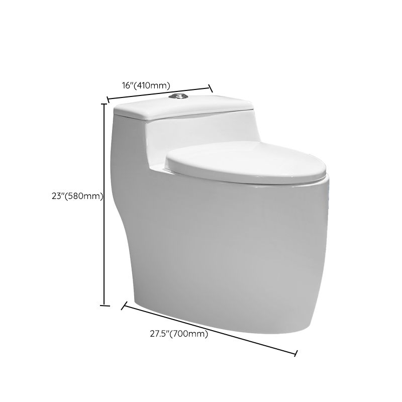 Floor Mounted Urine Toilet One Piece Toilet Modern Porcelain Toilet Bowl