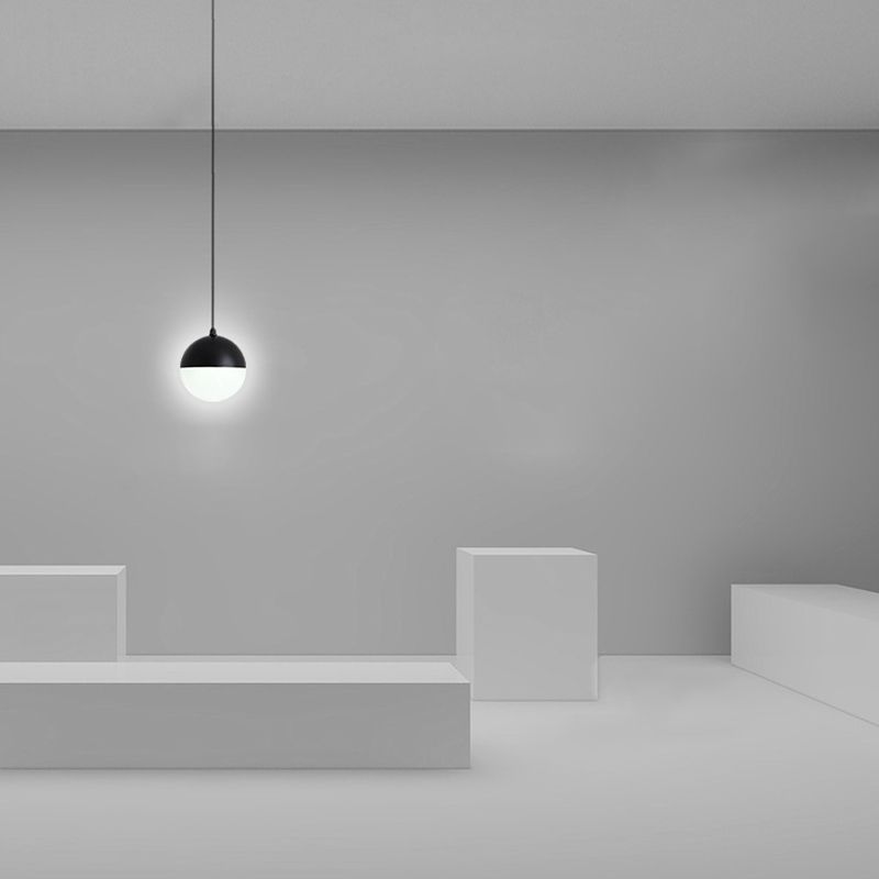 Industriel 1-Light Light Light Metal Swag Pendant Light pour le salon de la chambre