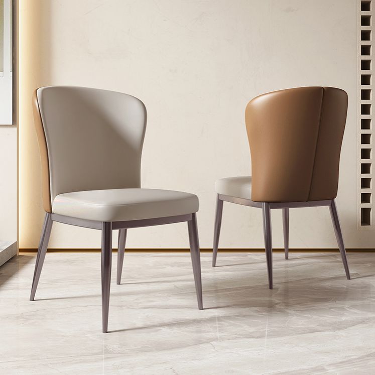 Sintered Stone Dining Table Sets 1/2/4/5/7 Pieces Modern Table Fuax Leather Chairs