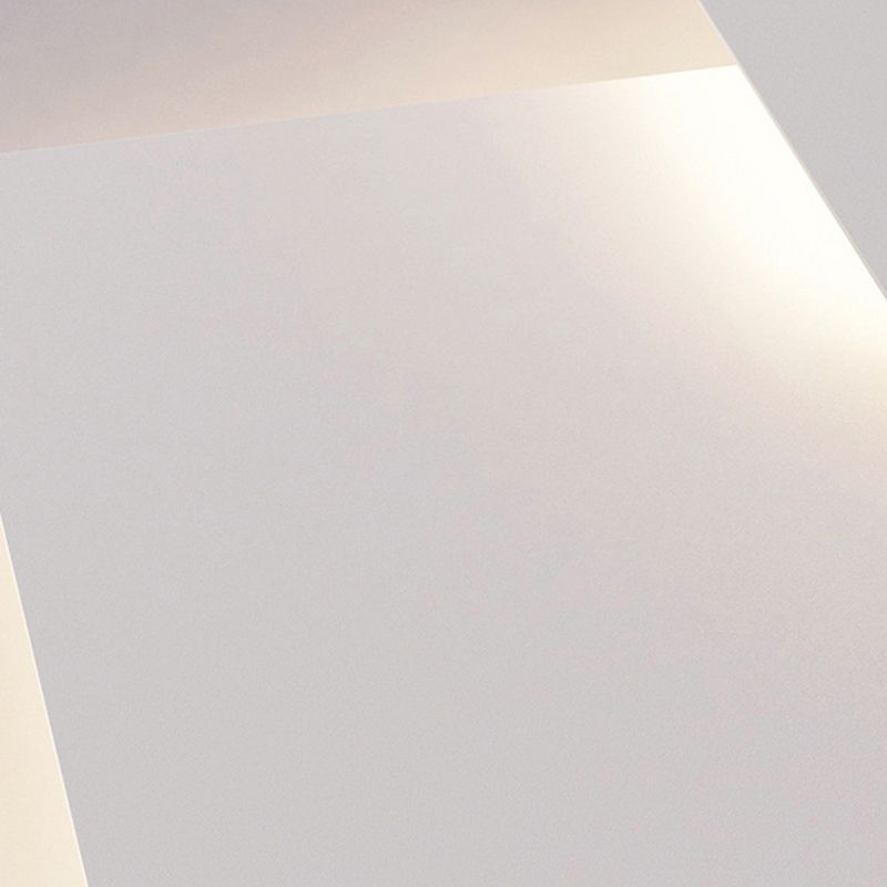 Geometric Acrylic LED Flush Mount Matte White Cluster Ceiling Flush Lighting