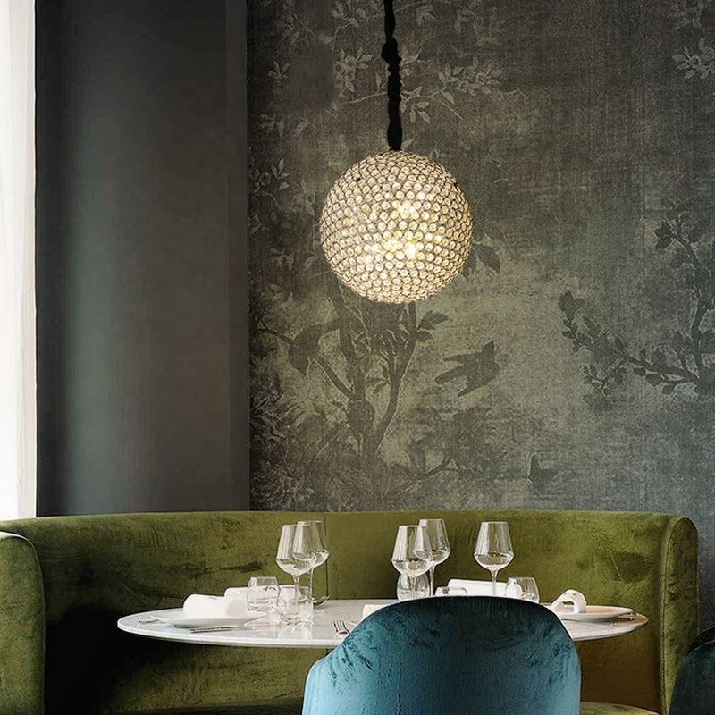 Lampadario contemporaneo a 3 lampadario a cristallo head ristorante il lampadario appeso
