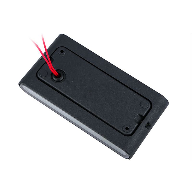 Moderner minimalistischer Stil nach oben und unten LED Wandleuchte Metallwandbeleuchtung für Schlafzimmer