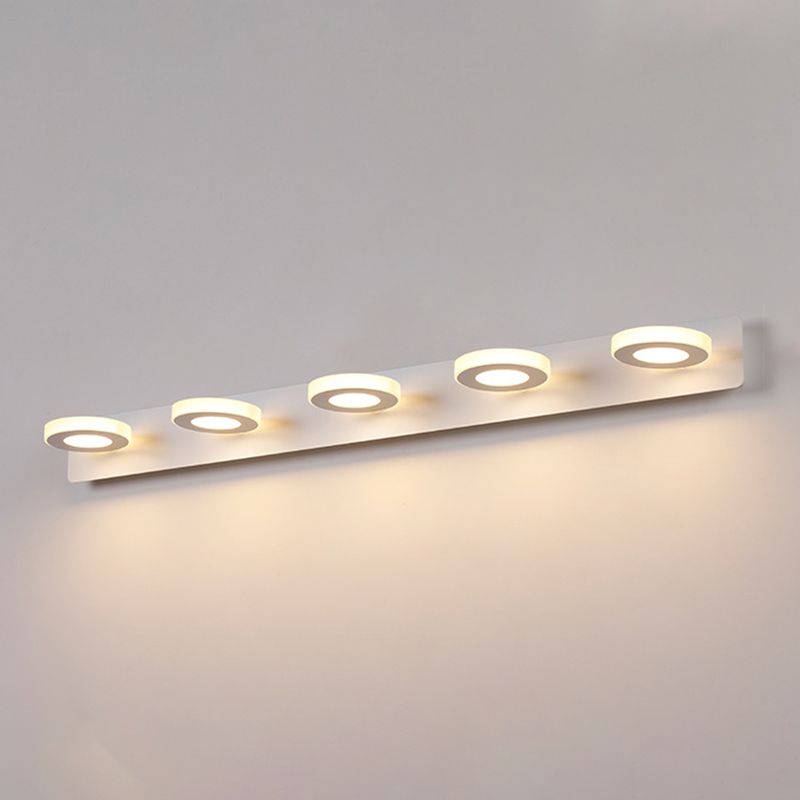 Lampada specchio per trucco moderna semplice lampada da parete rotabile per bagno bagno