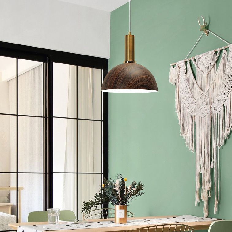 MODERNE SMETTER PENDANT LUMINE BOIS 1 LUIGNEMENT DUR BRORN LUIL