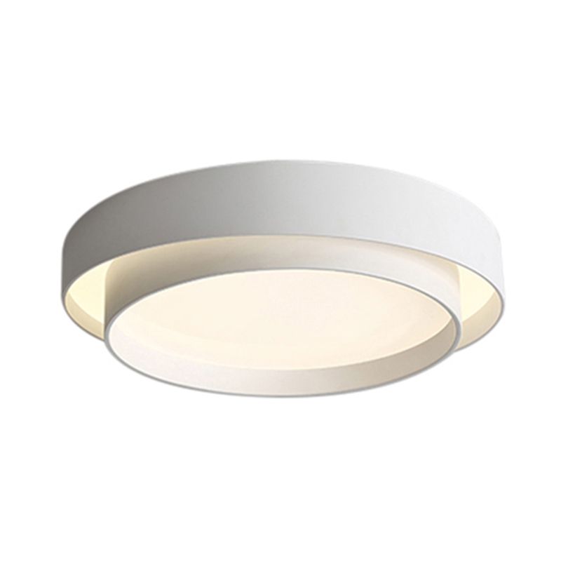 Ronde inbouw plafondlamp Moderne stijl LED metalen plafondlamp