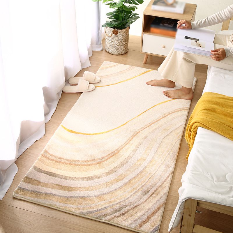 Paarse kinderen tapijt polyester kleurblok binnen tapijt wasbaar tapijt voor woningdecoratie