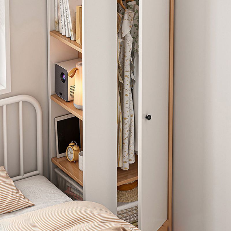 Wood Hanging Clothes Rack 1-door and 2-door Hanging Clothes Rack