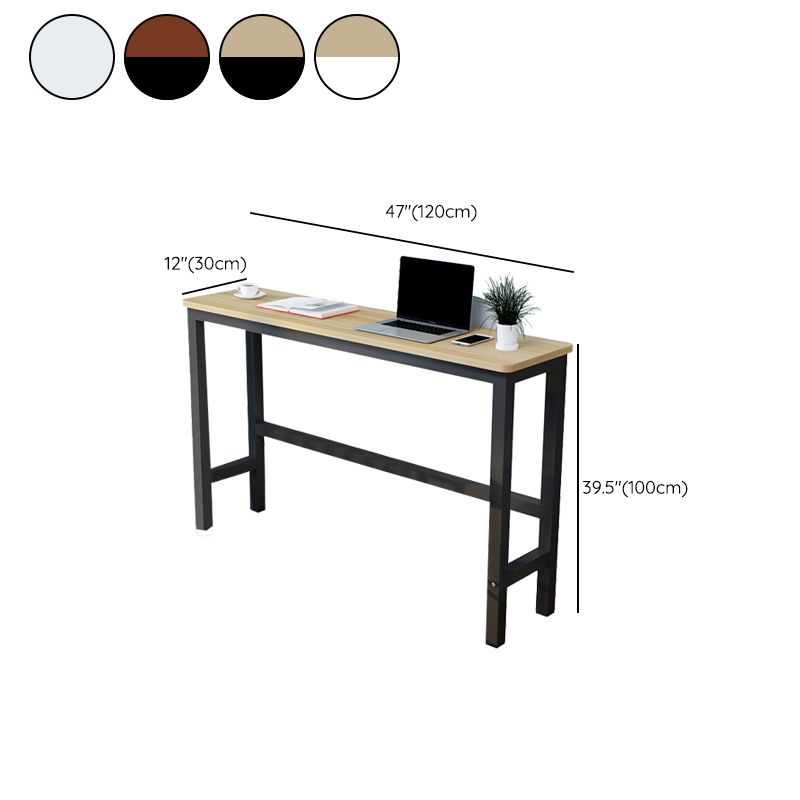 Modern Style 1/3/4 Pieces Wood Rectangular Bar Table Set for Dining Room