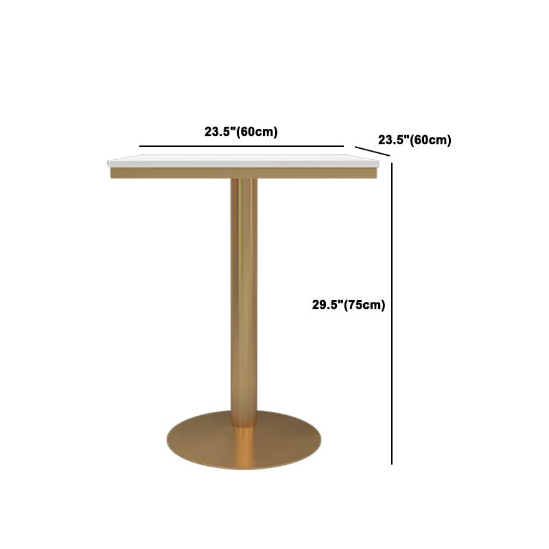 Nordic 1/3/4 Pieces Dining Set Stone Dining Table for Milk Tea Shop Cafe