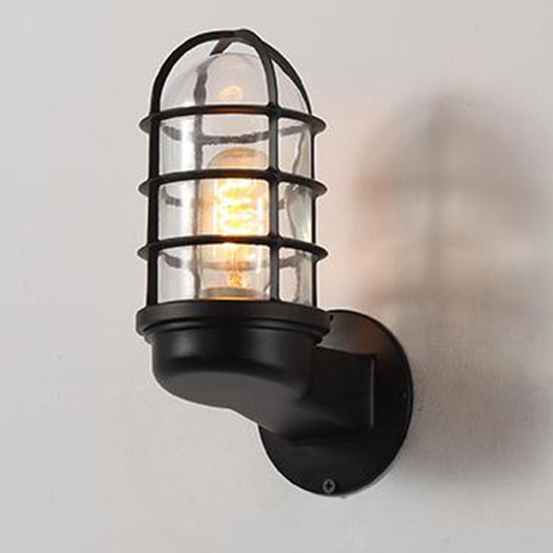 Schmiedeeisenwandlampe Lampenleuchte industrielle Outdoor -Zylinderleuchte Leuchte