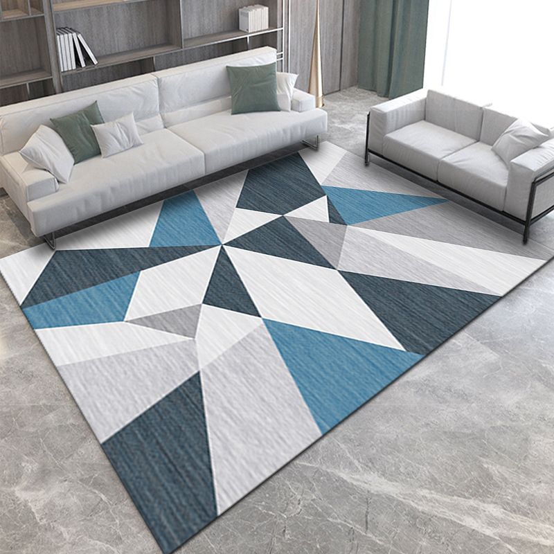 Wealthy Modern Rug Gold Graphic Indoor Rug Washable Rug for Drawing Room