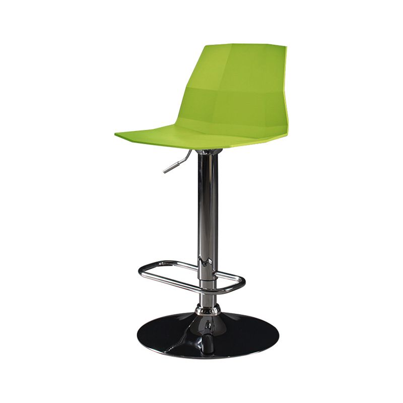 Living Room Nordic Adjustable Barstool PP Seat Bar Stool with Pedal