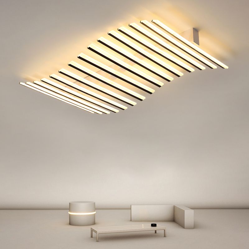 Éclairage encastré linéaire Plafonniers encastrés Lustre moderne encastré