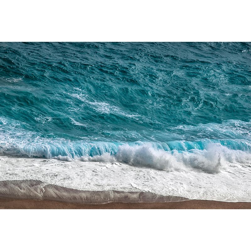 Modern Sea Mural Wall Covering for Dining Room Eco-friendly for Decoration