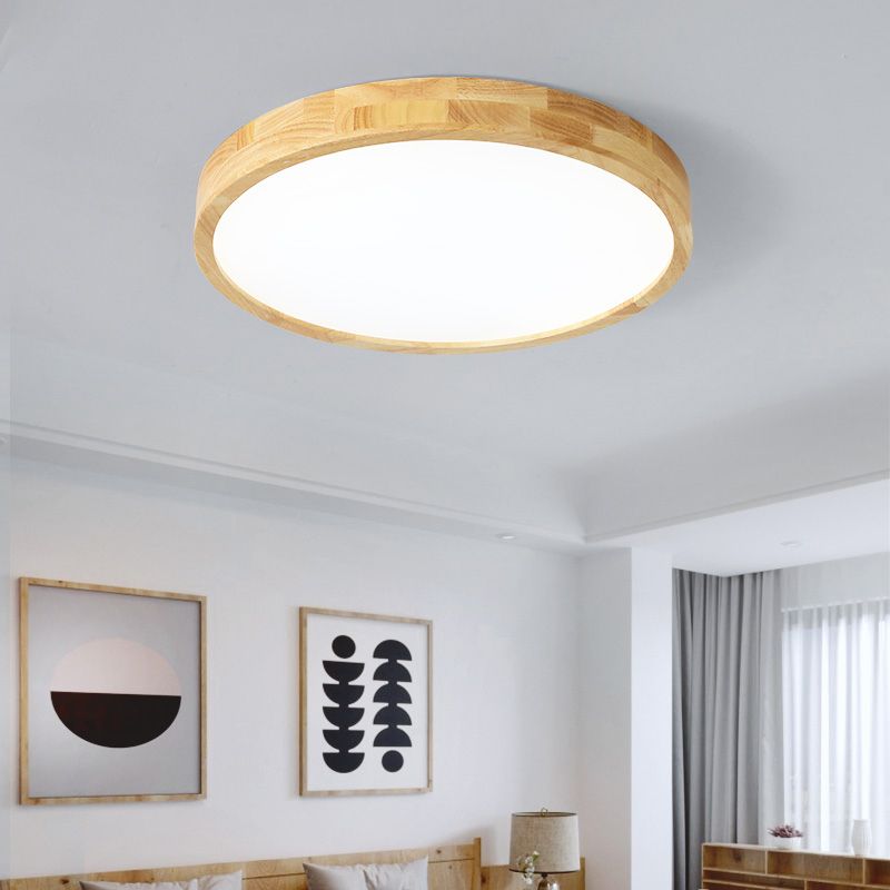 Modern Flush-mount Lighting 1-Light Restaurant Flush Mount Lighting Fixtures with Acrylic Shade