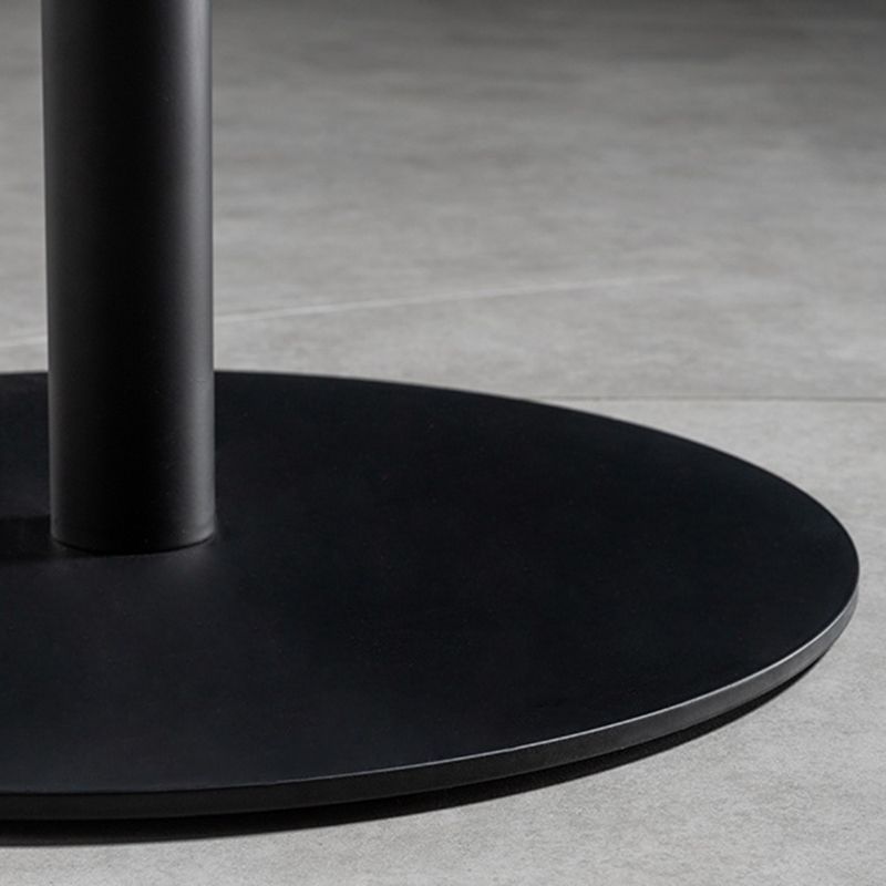 41.3"H Industrial Pedestal Pub Table Round Bistro Bar Solid Wood Table