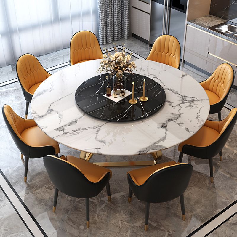 Traditional Luxury Dining Table Round Dining Table for Dinner Room