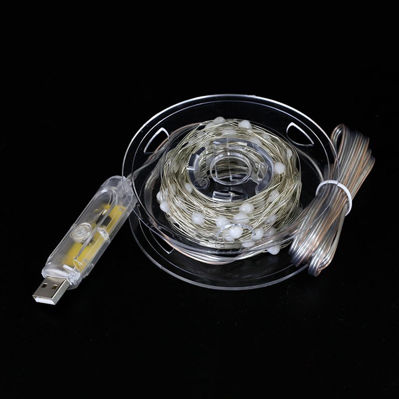 Modern Symphony LED Silver Wire Global Rope Light for Christmas Tree Decorate