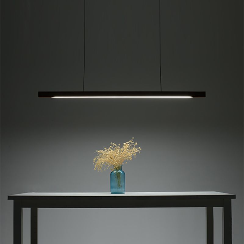 LAMPE DE PLADIER MINIMALISME DE BOIS ALIMENTATION PRENDANT LED LIGHT pour la salle à manger