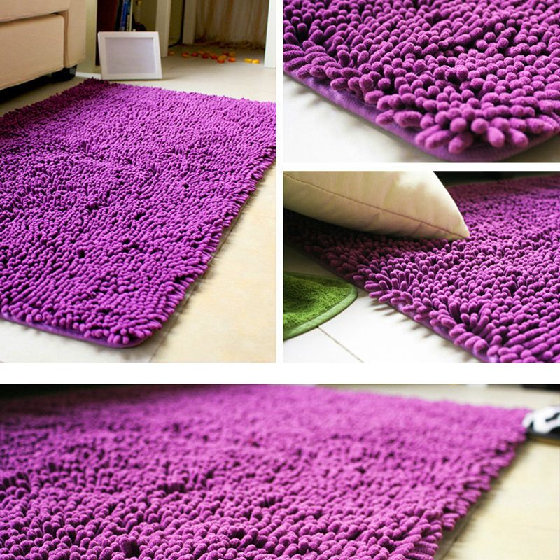 Tappeto casual multicolore in cotone miscela area di colore solido tappeto non slip per animali domestici tappeti per la lavabile per camera da letto