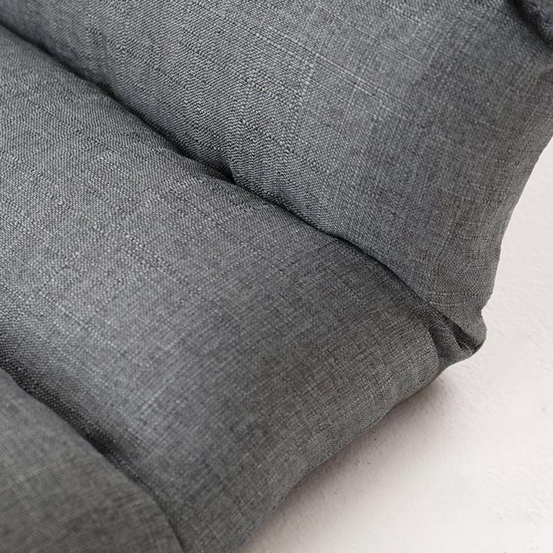 Fabric Slipper Convertible Chair 39.3" L x 21.6" W x 21.6" H Chair for Bedroom