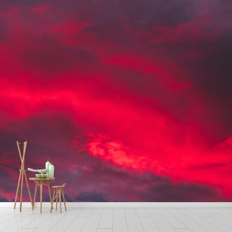 Photography Mural Wallpaper Sky Decorative Indoor Wall Mural