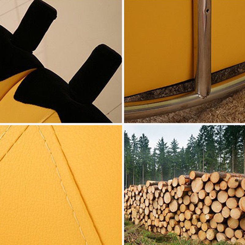 Contemporary Rocker Chair Fabric With Gray Frame Rocking Accent Chair