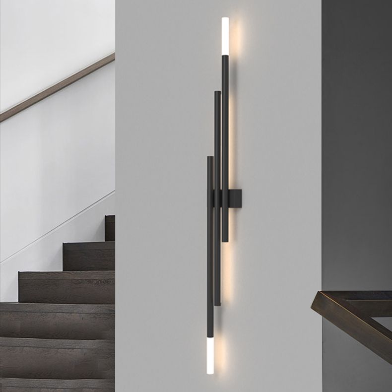 Quadratische Form Metallwand Licht moderner Stil 3 Lichter Wandhalterung Licht