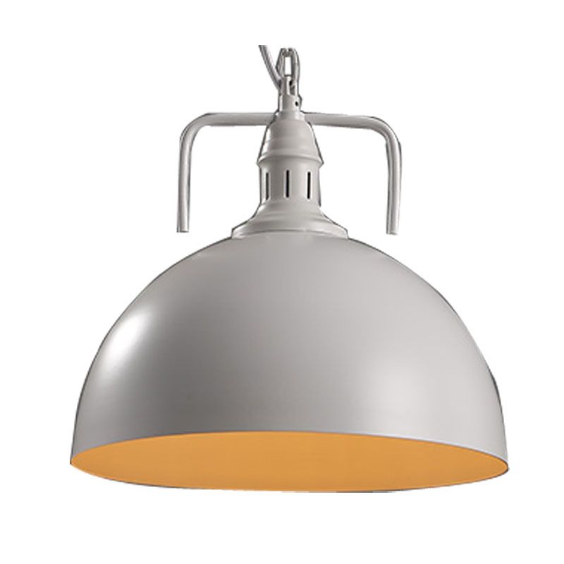 Plafondhangende lamp met metalen schaduw voor eetkamer woonkamer