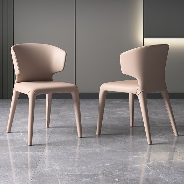 Nordic 1/4/7 Pieces Dining Set Sintered Stone Dining Table with Leather Chairs