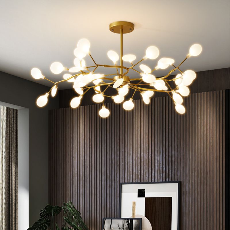 Contemporary Chandeliers Orbicular Hanging Lamp Kit Metal Orb Chandelier